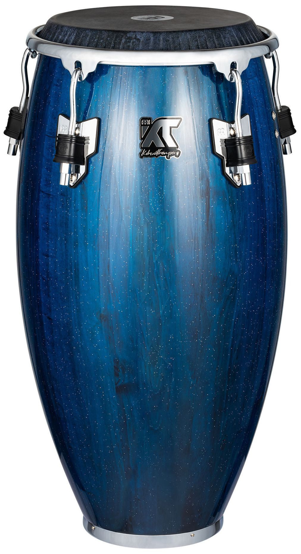 Hlavní obrázek Conga MEINL WKT11BW Artist William Kachiro Thompson Quinto 11” REMO Black Calfskin Skyndeep - Blue Wave