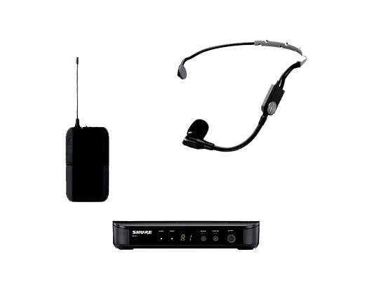 Hlavní obrázek S hlavovým mikrofonem SHURE BLX14E/SM35 H8E 518 - 542 MHz