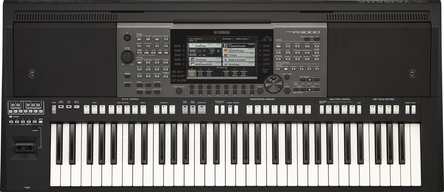 Hlavní obrázek Keyboardy s dynamikou YAMAHA PSR-A3000