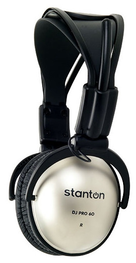 Hlavní obrázek Velká náhlavní sluchátka STANTON DJ Pro 60