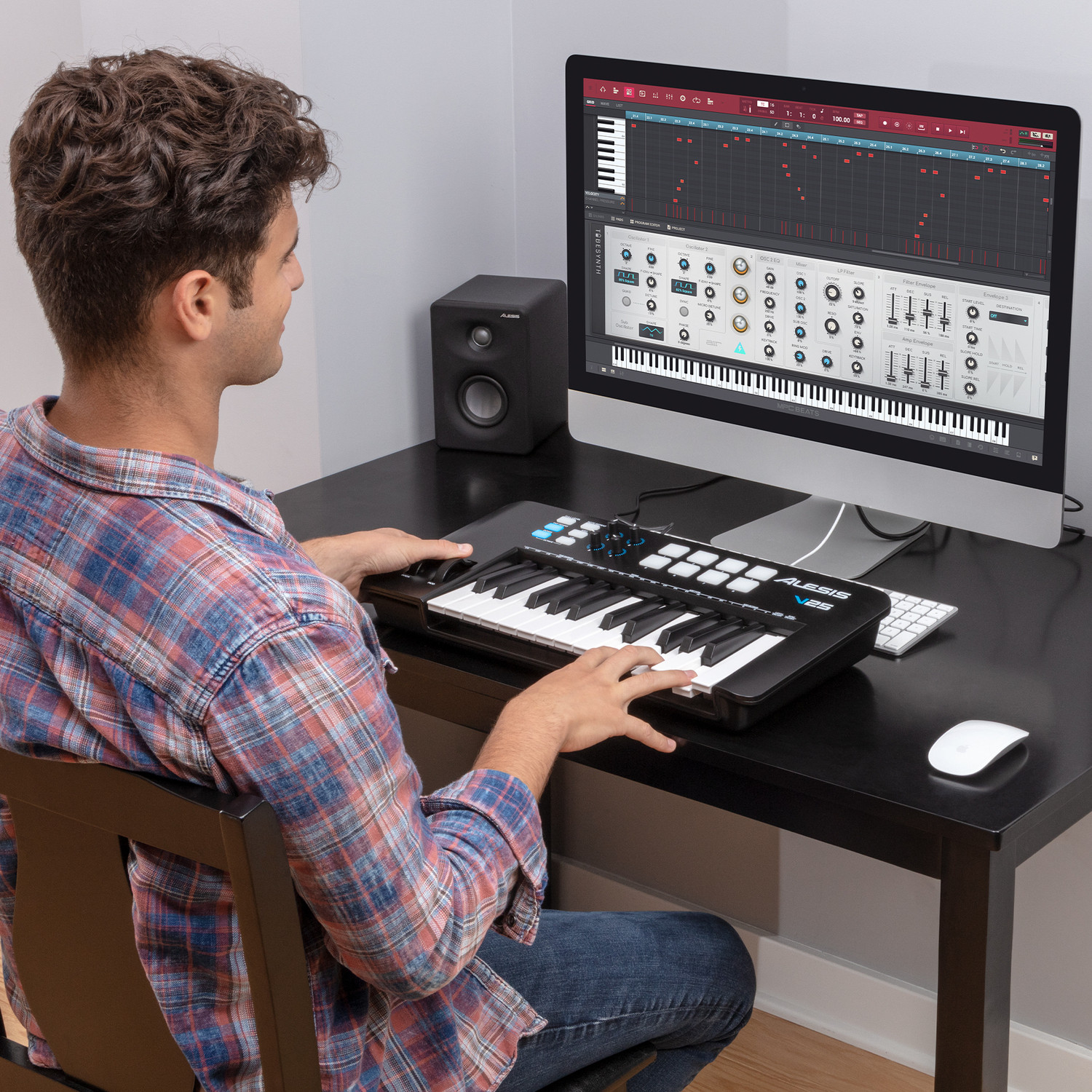 Galerijní obrázek č.5 Keyboardy/Klávesy/Kontrolery ALESIS V25 MKII