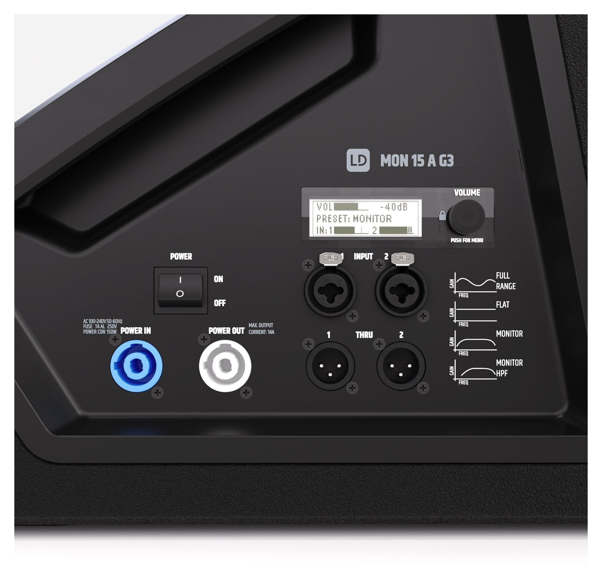 Galerijní obrázek č.3 Aktivní pódiové odposlechy LD SYSTEMS MON 15 A G3