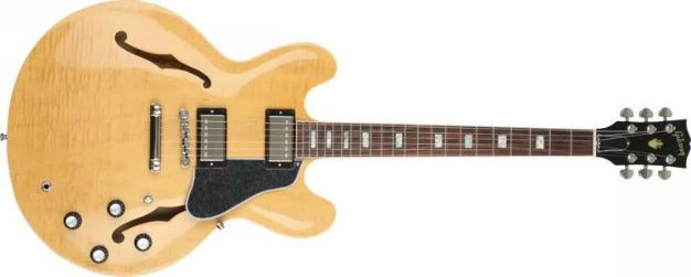 Hlavní obrázek Semiakustické a jazzové GIBSON ES-335 Figured 2019 Dark Natural