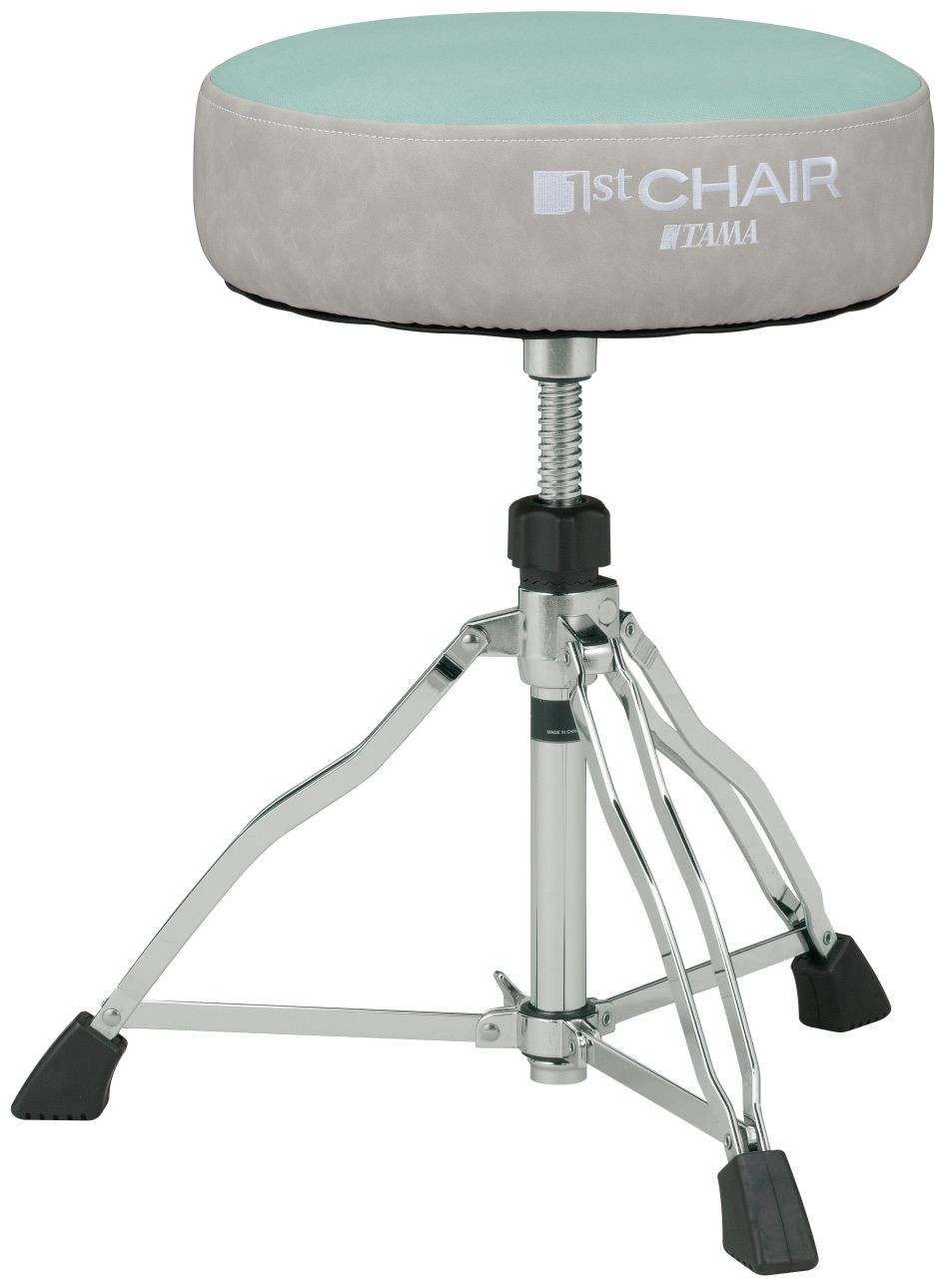 Hlavní obrázek Stoličky TAMA HT430CVLB 1st Chair Round Rider Drum Throne with Canvas Seat - Light Blue/Gray