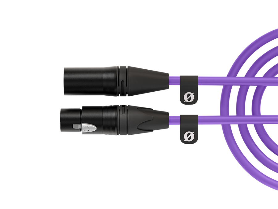 Galerijní obrázek č.2 XLR F - XLR M RODE XLR CABLE-3m purple