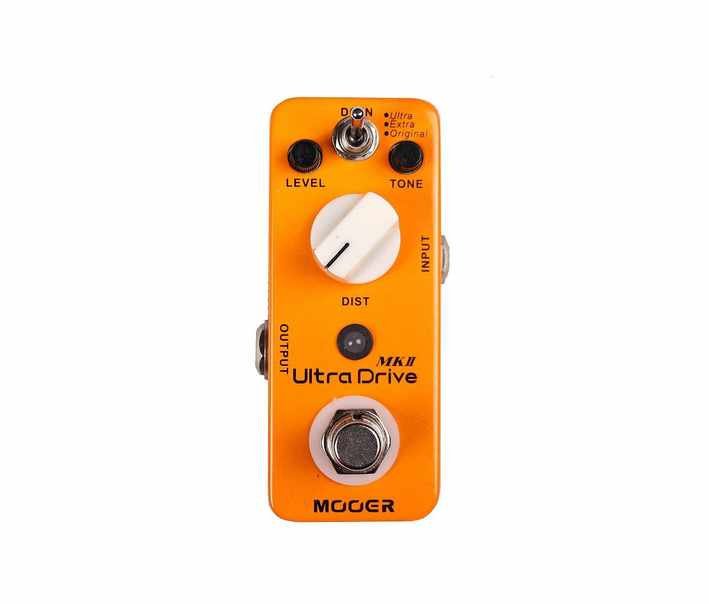 Hlavní obrázek Overdrive, distortion, fuzz, boost MOOER Ultra Drive Mk II - Distortion / Overdrive Pedal