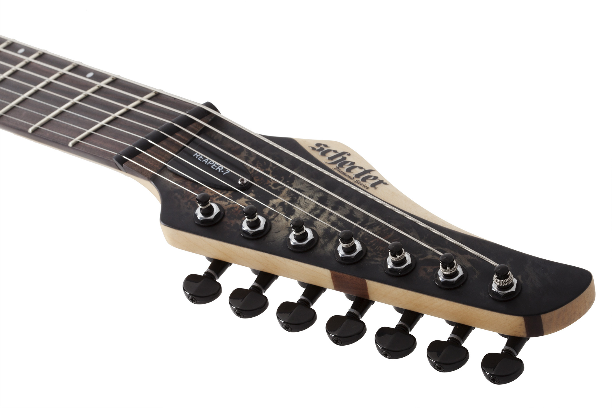 Galerijní obrázek č.10 7strunné SCHECTER Reaper-7 Multiscale Satin Charcoal Burst