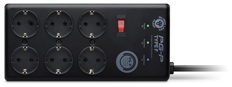 Galerijní obrázek č.1 Stabilizátory napětí, napájecí distributory a osvětlovací rackové moduly BLACK LION AUDIO PG-P F