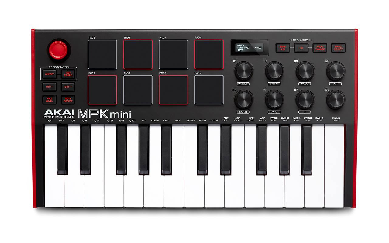 Hlavní obrázek MIDI keyboardy AKAI MPK Mini MK3
