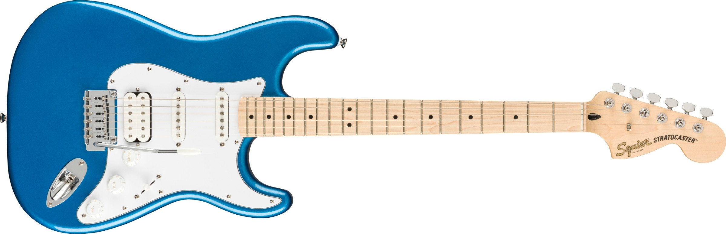Galerijní obrázek č.2 Elektrické sety FENDER SQUIER Affinity Series Stratocaster HSS Pack - Lake Placid Blue