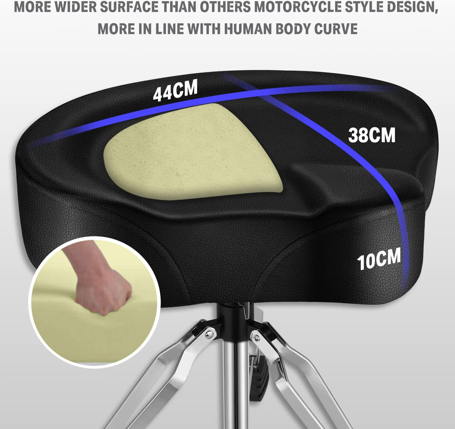 Galerijní obrázek č.2 Stoličky DONNER Drum Throne
