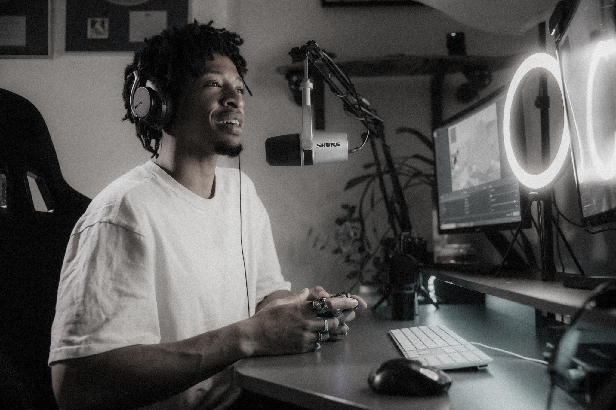 Galerijní obrázek č.8 Mikrofony pro rozhlasové vysílání SHURE MV7-S (silver)