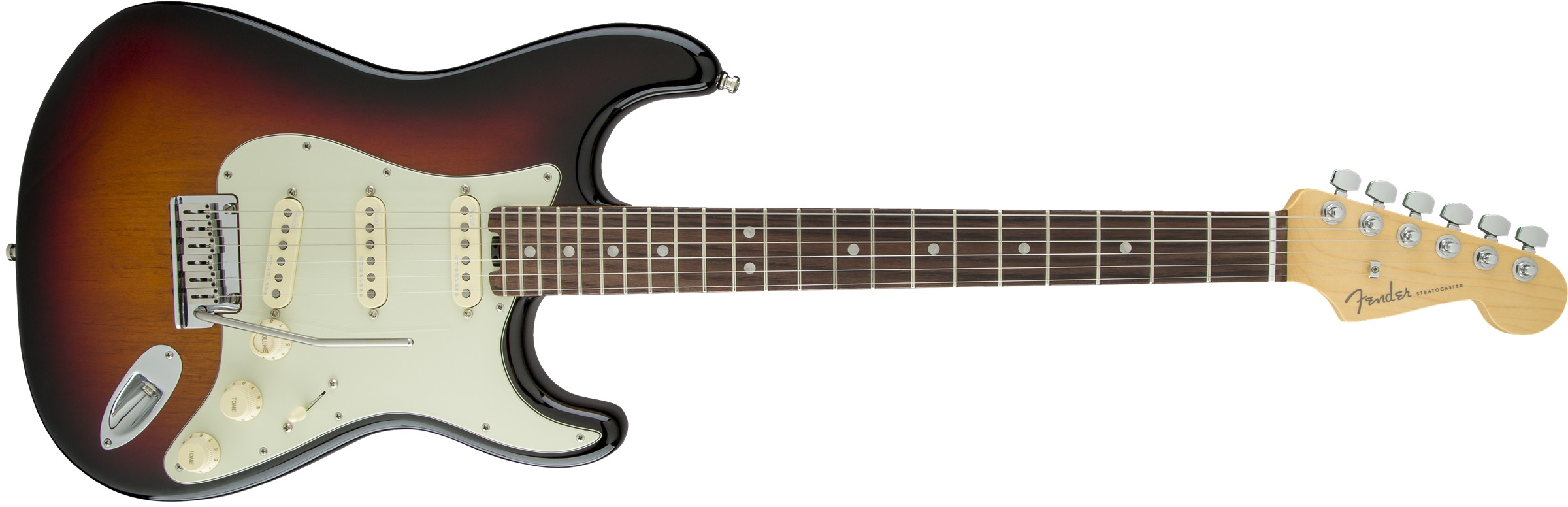 Hlavní obrázek ST - modely FENDER American Elite Stratocaster 3-Color Sunburst Ebony