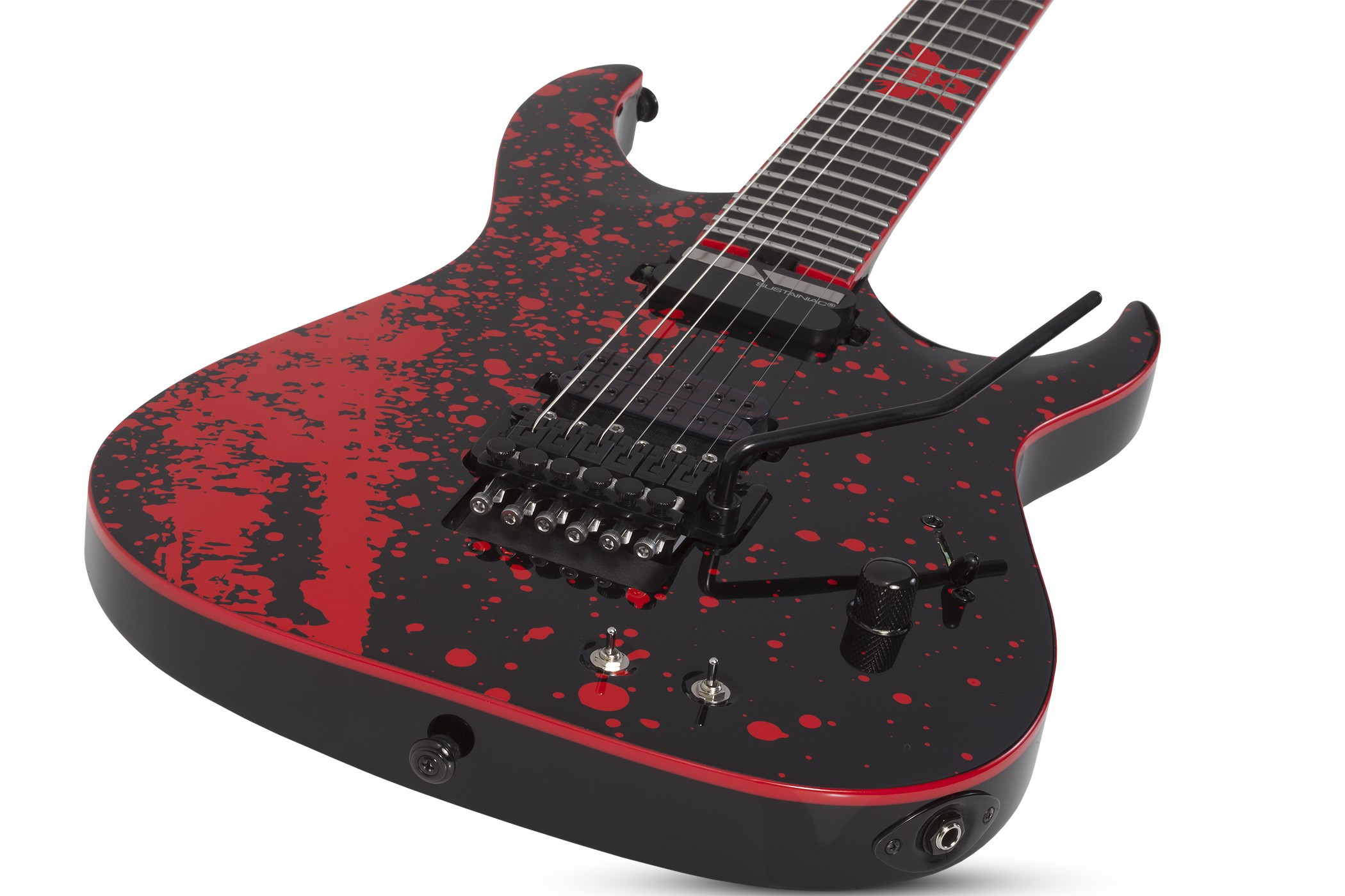 Galerijní obrázek č.2 Elektrické kytary SCHECTER Sullivan King Banshee-6 FR-S - Obsidian Blood