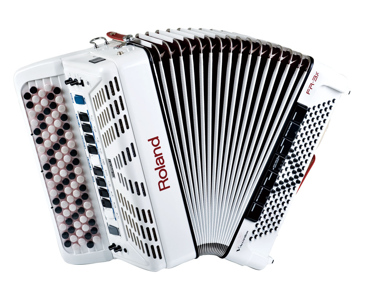 Hlavní obrázek Akordeony ROLAND FR 3XB V-Accordion White