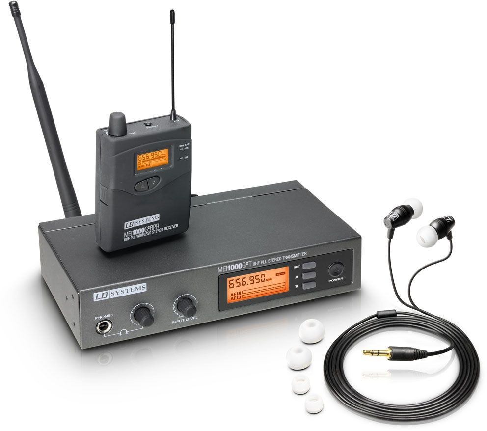 Hlavní obrázek Sady In-Ear LD SYSTEMS MEI 1000 G2 B 6 (655 - 679 MHz) B STOCK