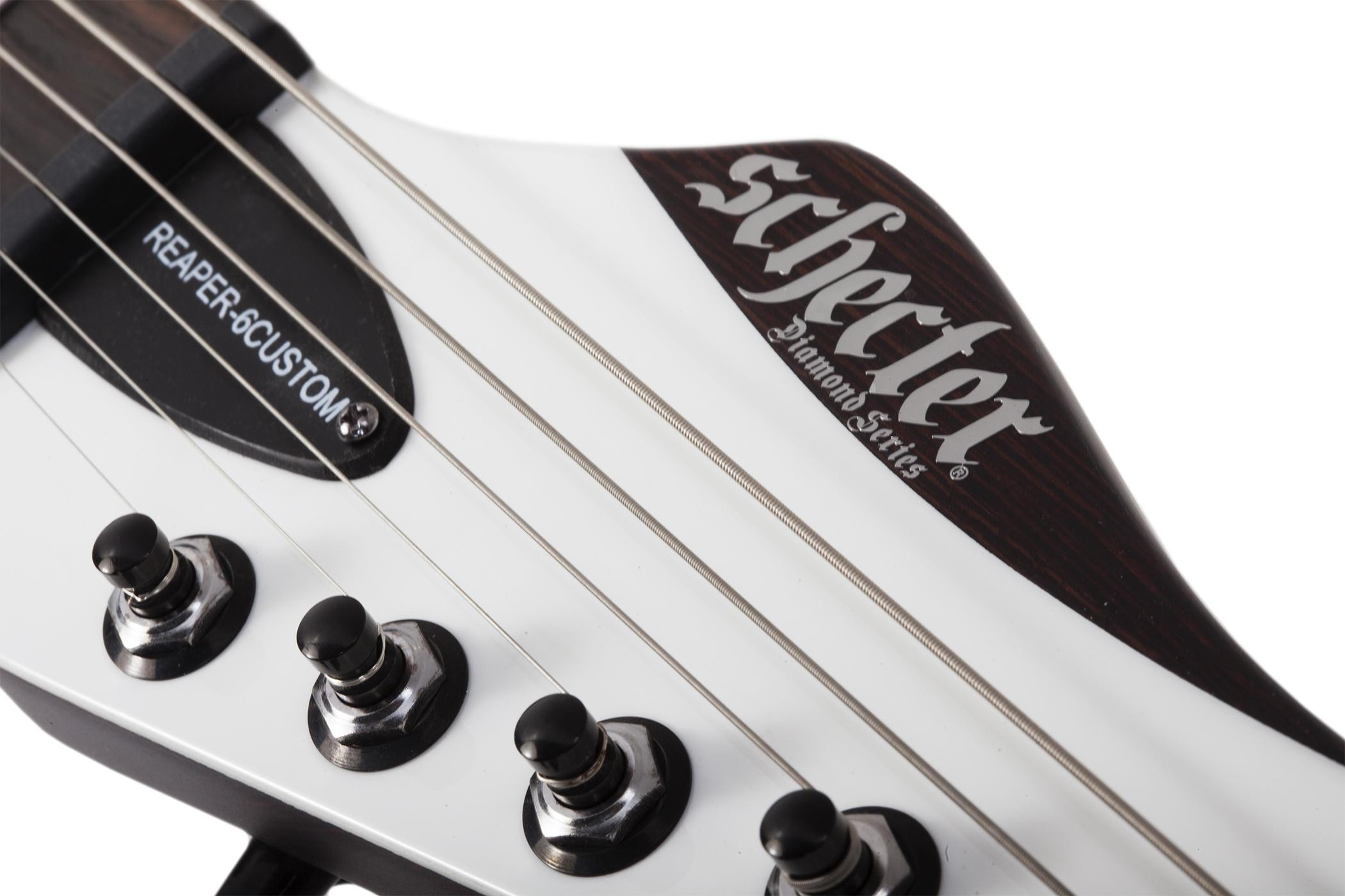 Galerijní obrázek č.13 Superstrat SCHECTER Reaper-6 Custom - Gloss White