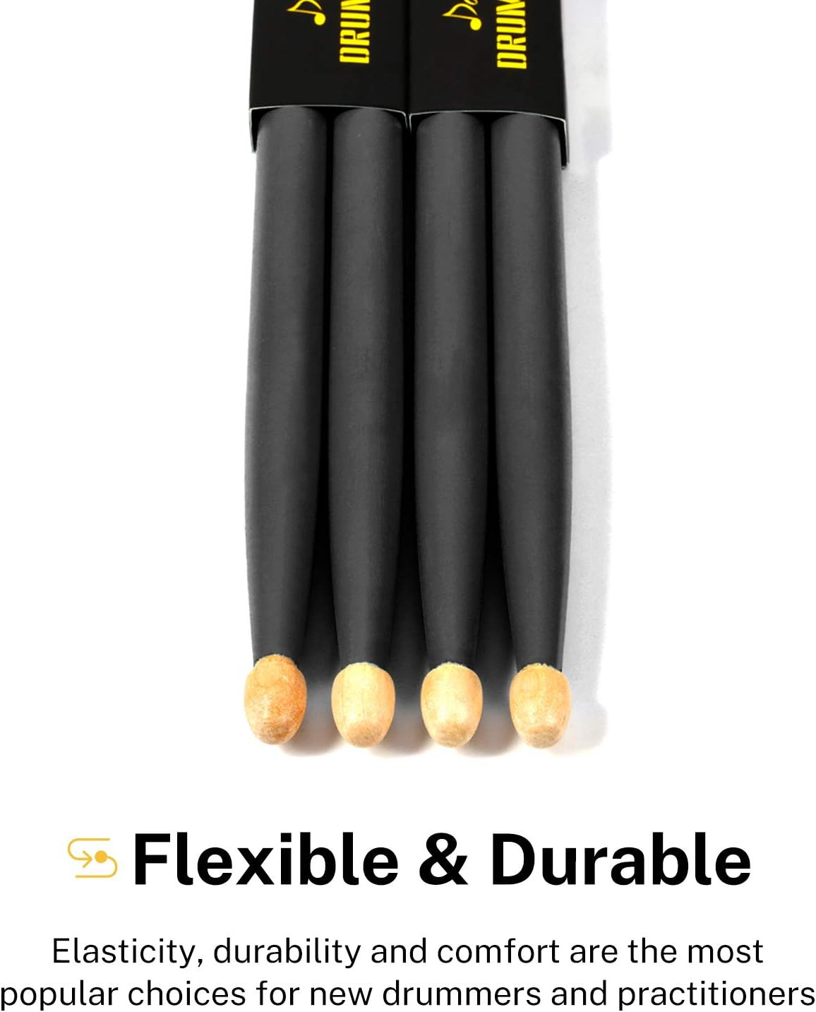 Galerijní obrázek č.2 5A DONNER 5A Classic Maple Black 2 Pair