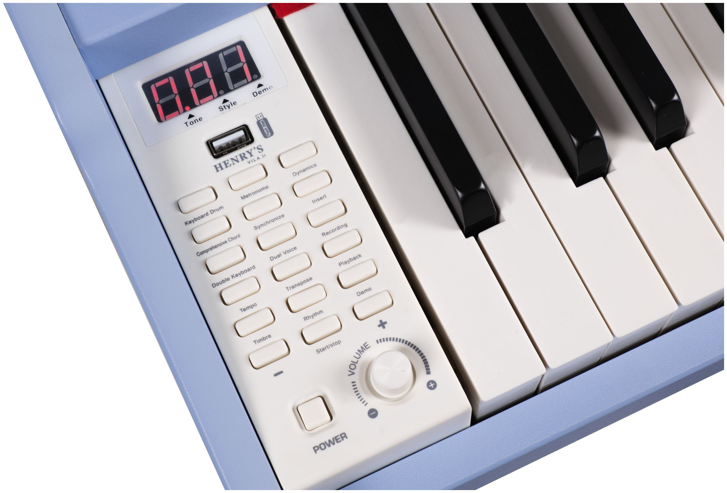 Galerijní obrázek č.4 Klávesy HENRY’S Jr. Vila DPV055 - Blue
