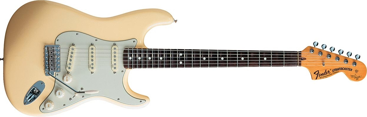 Hlavní obrázek ST - modely FENDER Yngwie Malmsteen Stratocaster®, Scalloped Rosewood Fretboard, Vintage White