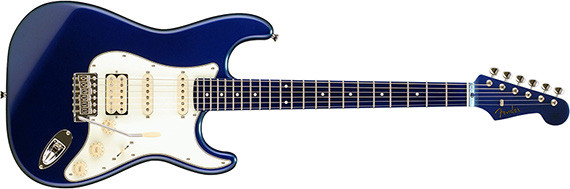 Hlavní obrázek ST - modely FENDER Stratocaster Flip Flop HSS Stratocaster Two Tone Blue to Green