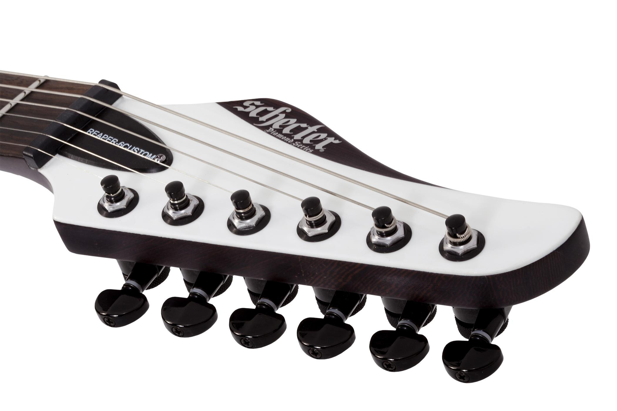 Galerijní obrázek č.11 Superstrat SCHECTER Reaper-6 Custom - Gloss White