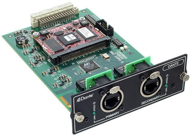 Hlavní obrázek Příslušenství pro mixážní pulty SOUNDCRAFT Si Dante Card