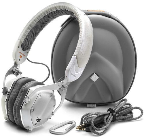 Galerijní obrázek č.1 Na uši (s kabelem) V-MODA XS On-Ear (White Silver)