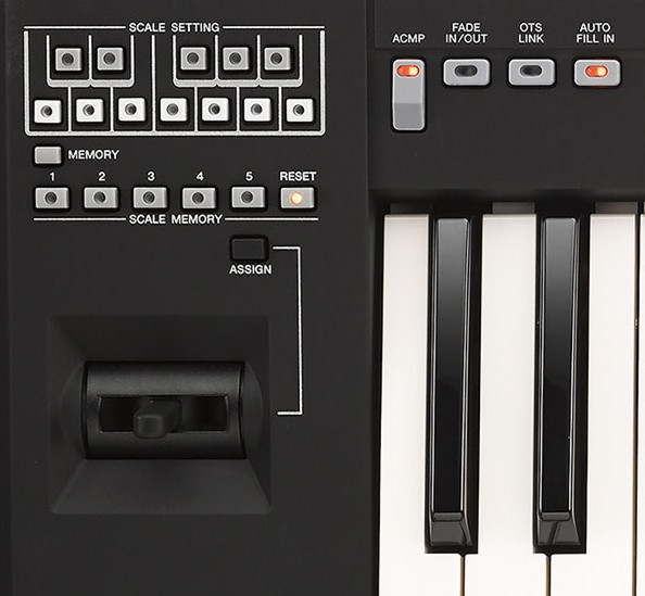 Galerijní obrázek č.4 Keyboardy s dynamikou YAMAHA PSR-A3000