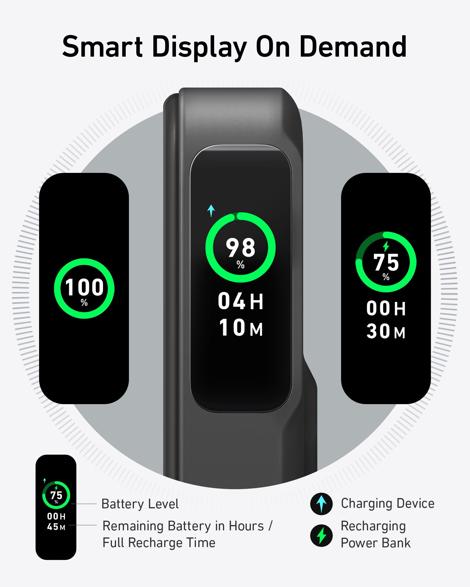 Galerijní obrázek č.8 Powerbanky a nabíječky ANKER 633 Magnetic Wireless Power Bank 10000mAh,15W, 27W USB C - Black