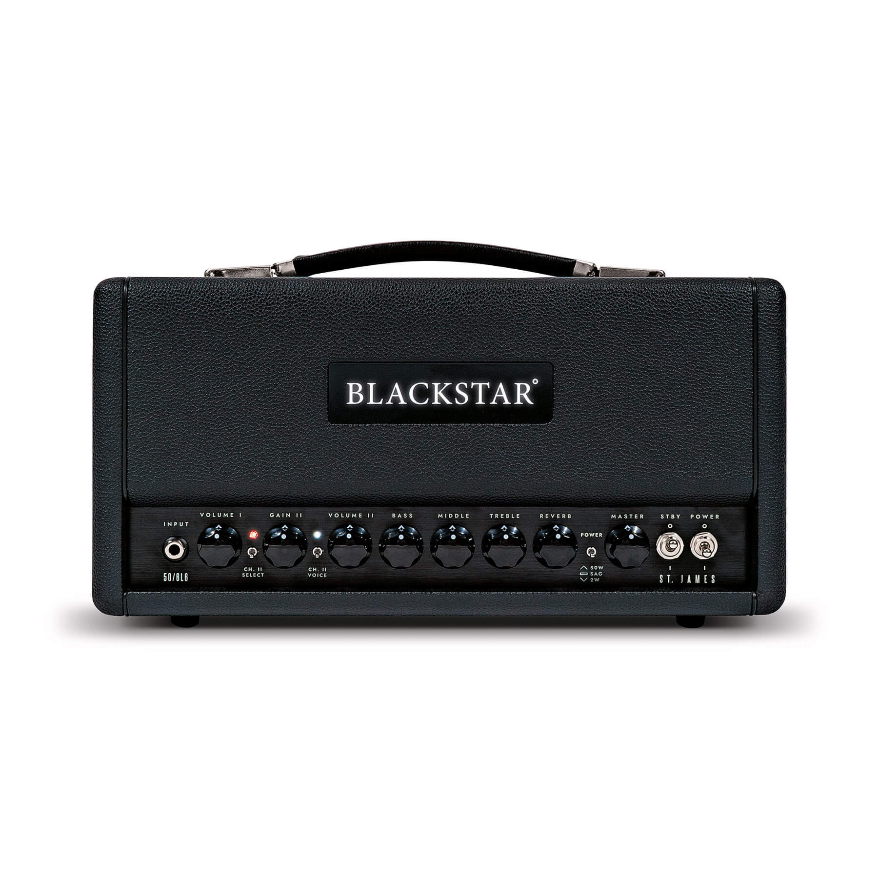 Hlavní obrázek Lampové zesilovače BLACKSTAR St. James 50 6L6 Head - Black