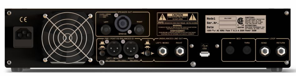 Galerijní obrázek č.1 Multiefekty, procesory DV MARK Multiamp