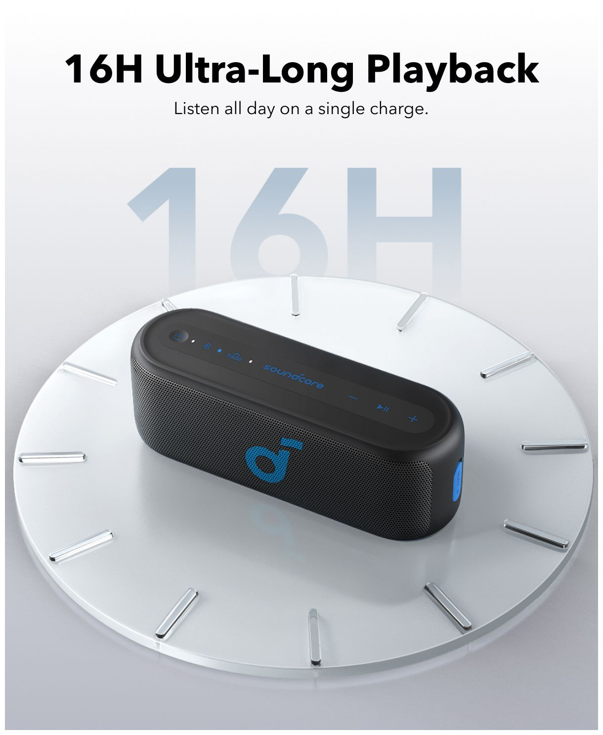 Galerijní obrázek č.2 Přenosné (na ven, na cesty) ANKER Soundcore Select 2S - Black