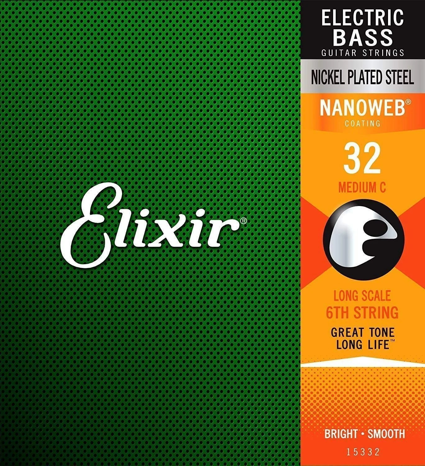 Hlavní obrázek Vícestrunné a ostatní sady pro baskytaru ELIXIR Bass Nanoweb 15332 Medium C 032
