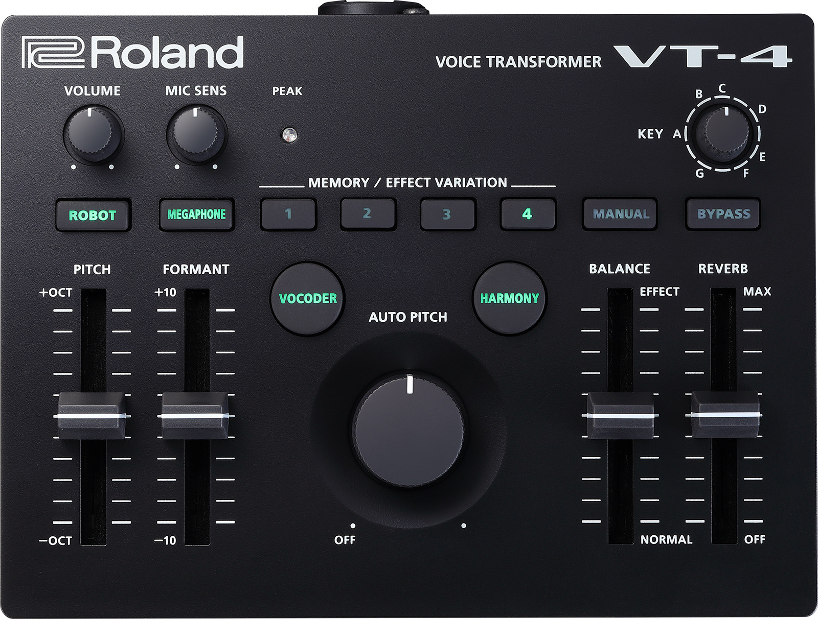 Galerijní obrázek č.1 Vokální procesory a harmonizery ROLAND VT-4 AIRA System