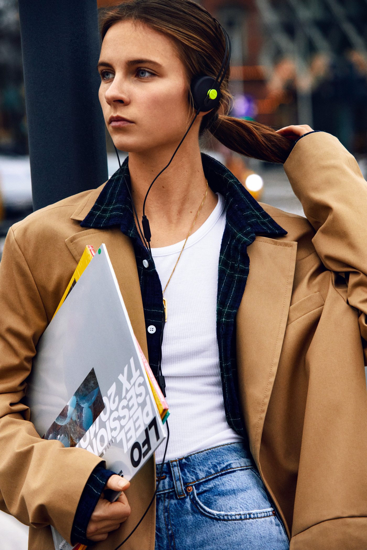 Galerijní obrázek č.6 Na uši (s kabelem) AIAIAI Tracks Headphone - Black