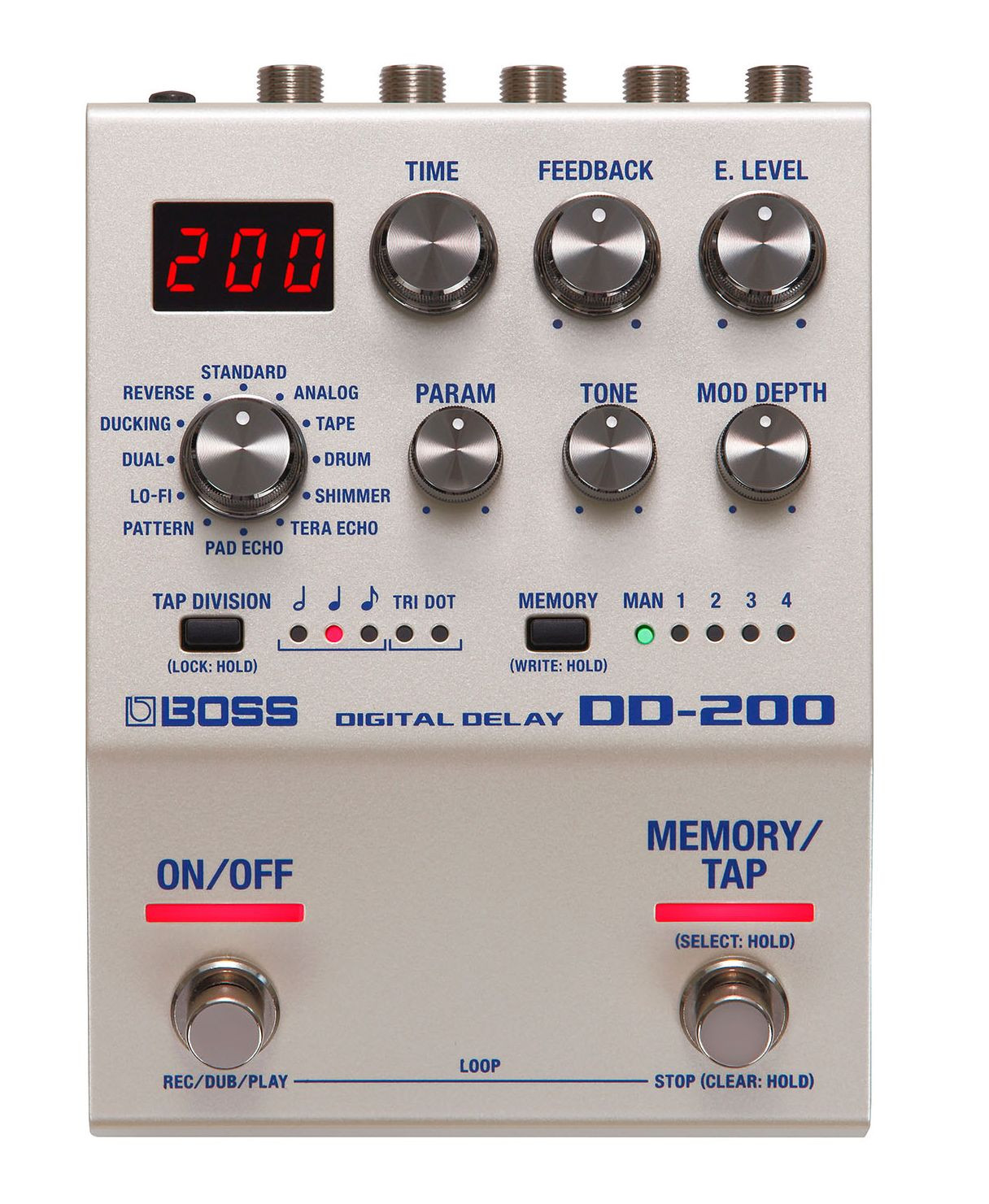 Hlavní obrázek Delay a echo BOSS DD-200 Digital Delay