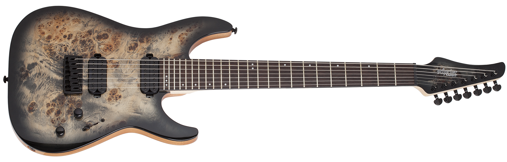 Hlavní obrázek 7strunné SCHECTER C-7 Pro - Charcoal Burst
