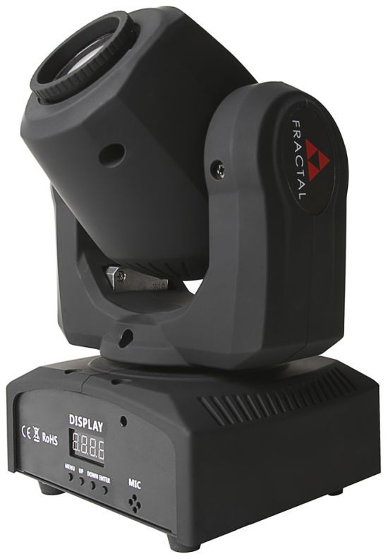 Galerijní obrázek č.1 LED moving head FRACTAL LIGHTS MINI LED GOBO SPOT 60W