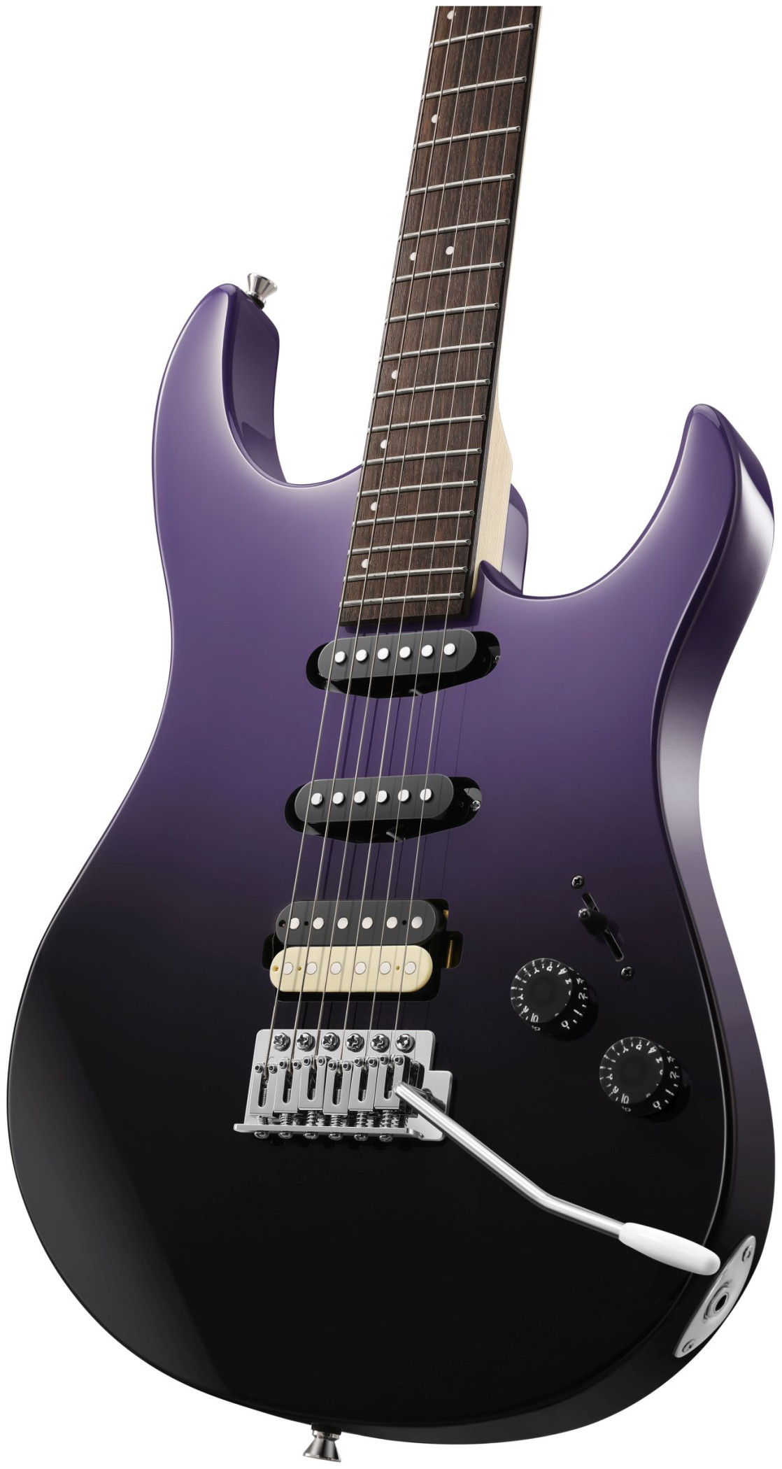 Galerijní obrázek č.5 Superstrat DONNER DMT-66 - Midnight Purple Gradient