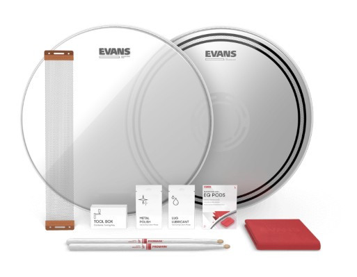 Hlavní obrázek Sady blan EVANS ESTUK-14ECSRD-1 EC Reverse Dot Snare Tune Up Kit 14”