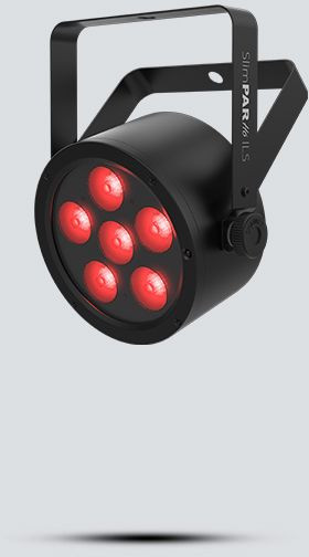Galerijní obrázek č.2 LED RGBAWUV (RGB+Amber+White+UV) CHAUVET DJ SlimPAR H6 ILS