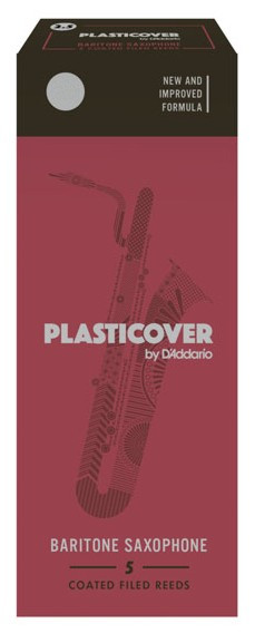 Hlavní obrázek Baryton saxofon RICO RRP05BSX100 Plasticover - Baritone Saxophone Reeds 1.0 - 5 Box