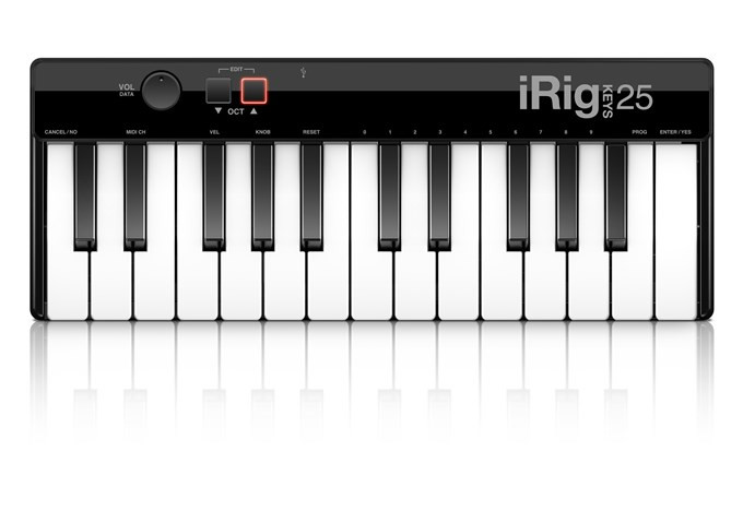 Hlavní obrázek MIDI keyboardy IK MULTIMEDIA iRig Keys 25