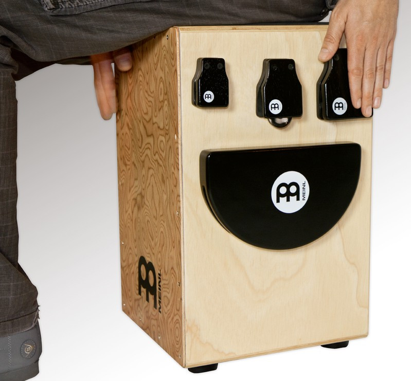 Galerijní obrázek č.1 Příslušenství pro cajony MEINL WJC1-M Cajon Jingle Castanet - Black