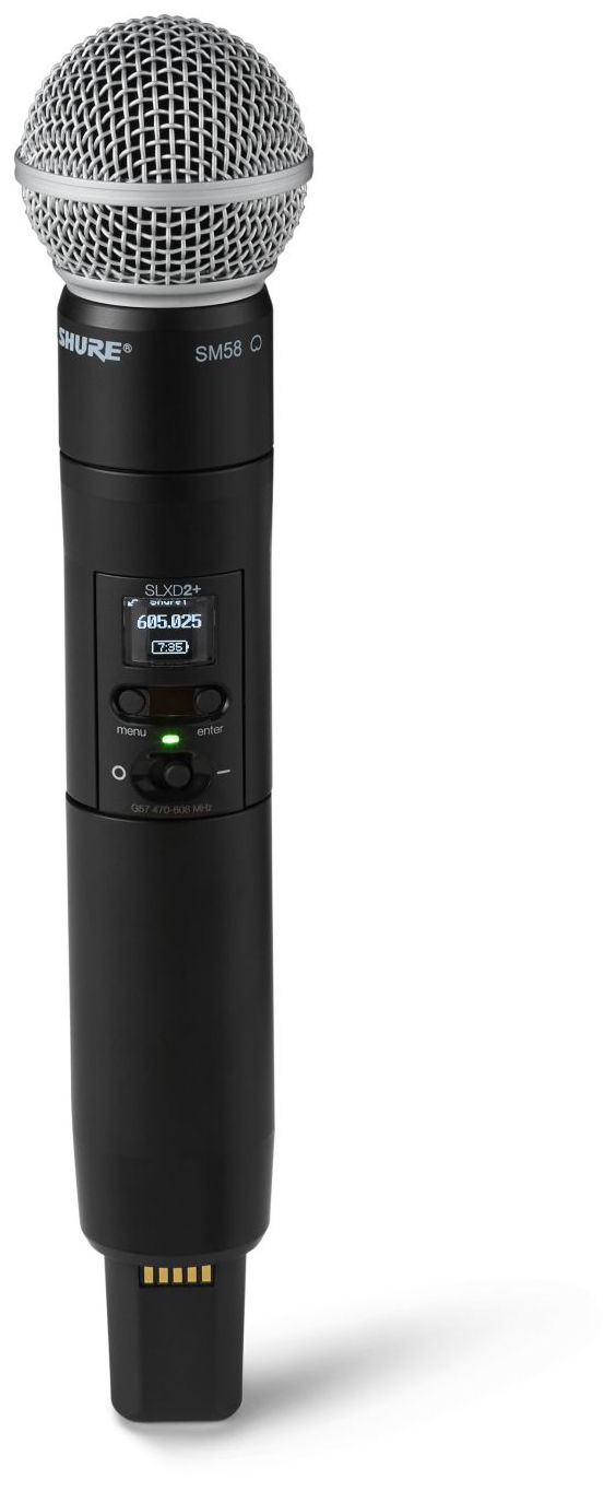 Hlavní obrázek Samostatné vysílače k bezdrátovým systémům SHURE SLXD2+/58-S50