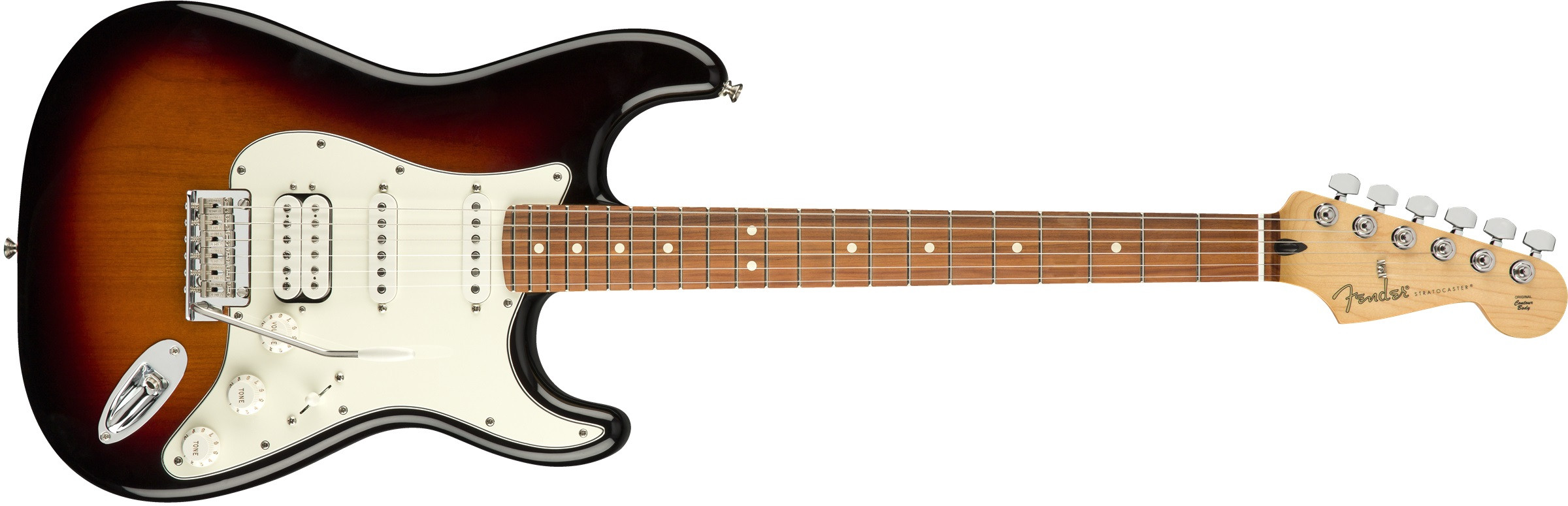 Hlavní obrázek ST - modely FENDER Player Stratocaster HSS 3-Color Sunburst Pau Ferro