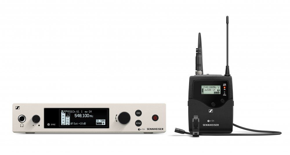 Hlavní obrázek S klopovým mikrofonem (lavalier) SENNHEISER ew500-G4 MKE2