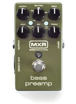 Hlavní obrázek Pedálové baskytarové efekty DUNLOP MXR Bass Preamp