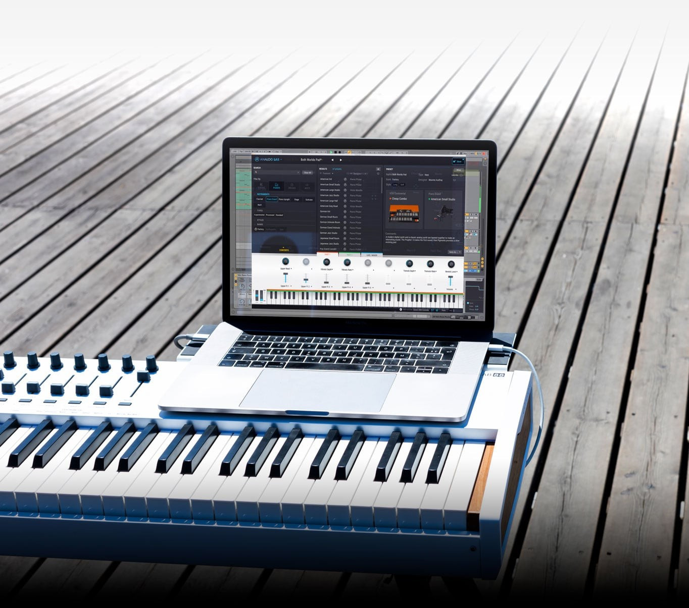 Galerijní obrázek č.7 Keyboardy/Klávesy/Kontrolery ARTURIA KeyLab 88 MkII B-Stock